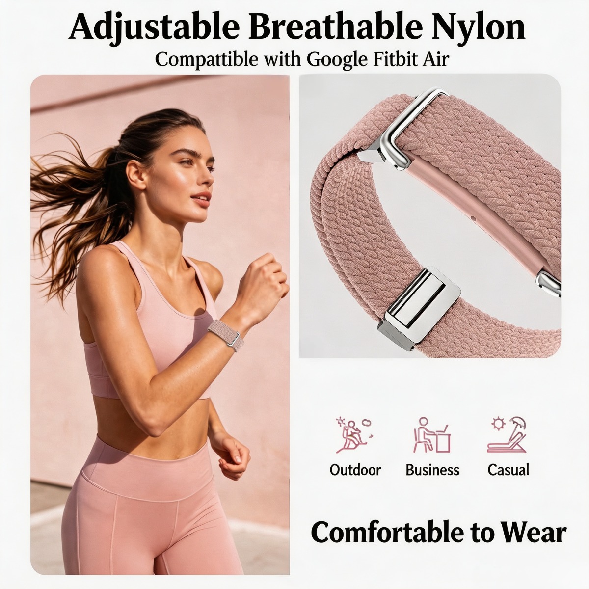 Nylon Wristband & Armband for  - Resistance Bands Set With Handles recension och pris