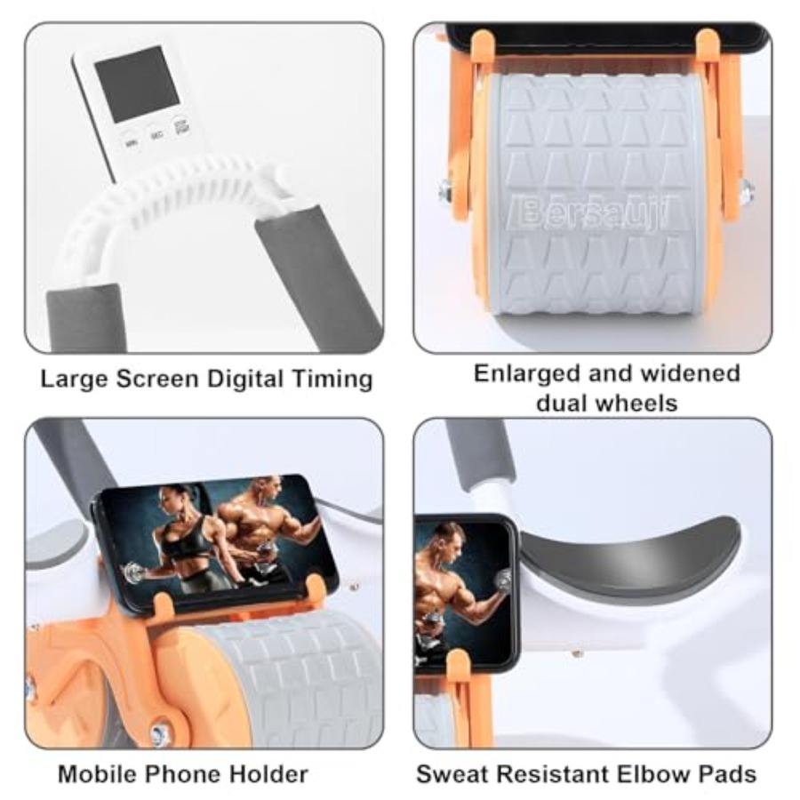 2026 Upgraded Ab Roller Wheel  - Ab Roller Wheel With Elbow Support recension och pris