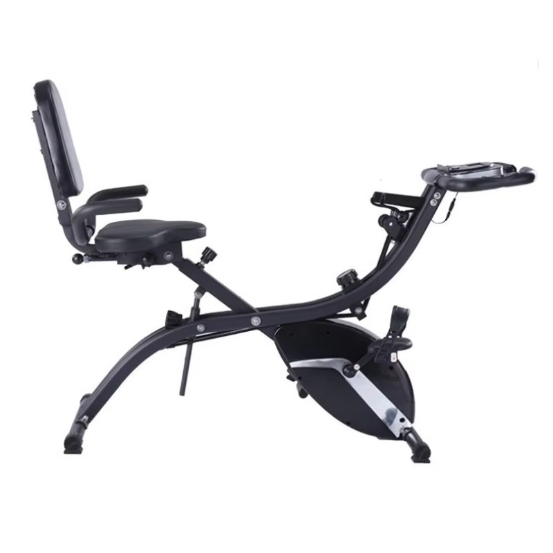 Home Fitness Folding Exercise  - Exercise Bike Magnetic Resistance recension och pris