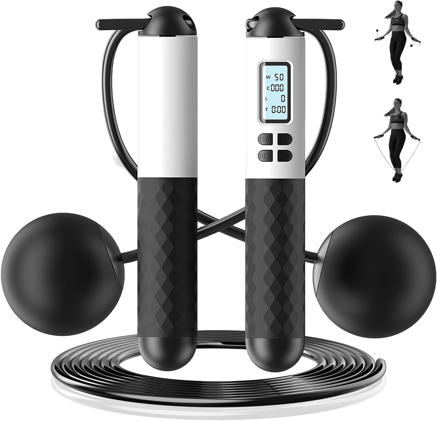 6cm Cordless Skipping Rope Wit - Smart Jump Rope Digital Counter recension och pris