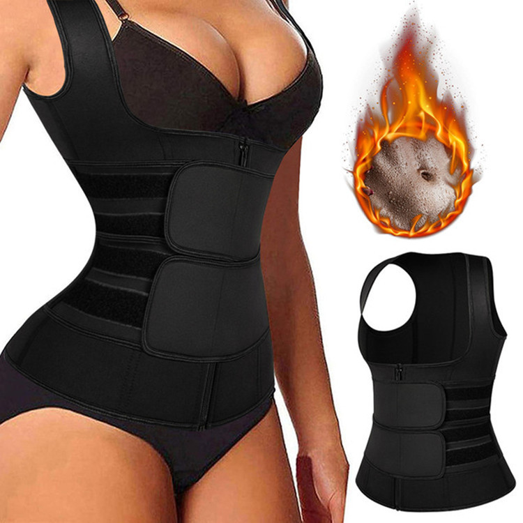 Women Neoprene Sauna Top for W - Sweat Waist Trainer Belt Neoprene recension och pris