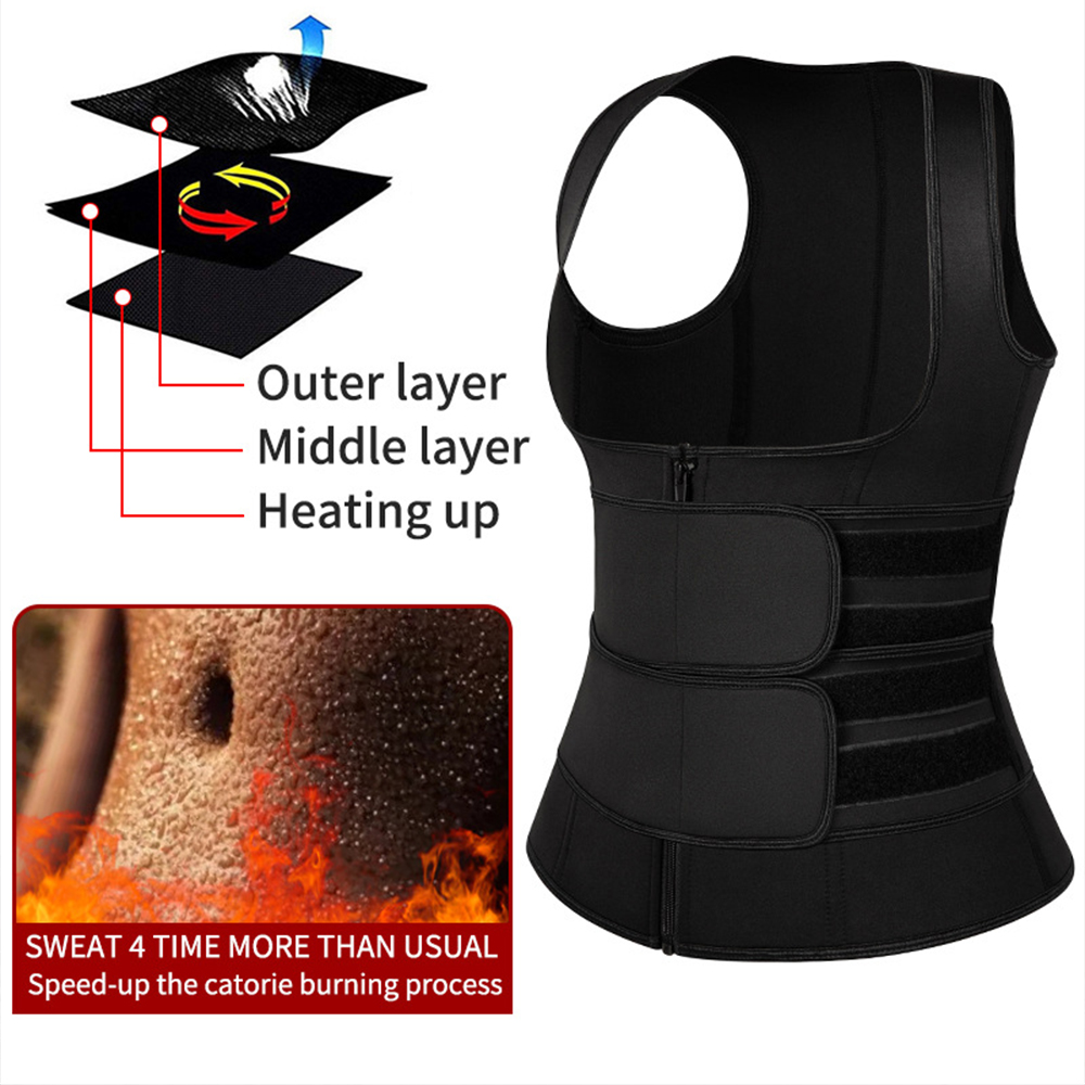 Women Neoprene Sauna Top for W - Sweat Waist Trainer Belt Neoprene recension och pris