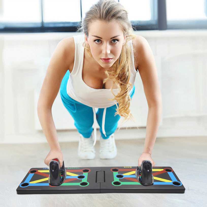 New Portable Multifunctional P - Push Up Board Foldable Multi Function recension och pris