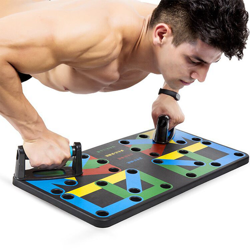 New Portable Multifunctional P - Push Up Board Foldable Multi Function recension och pris