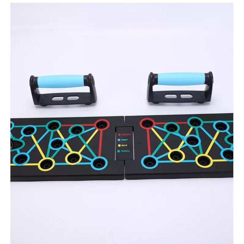 Portable Multifunctional Push- - Push Up Board Foldable Multi Function recension och pris