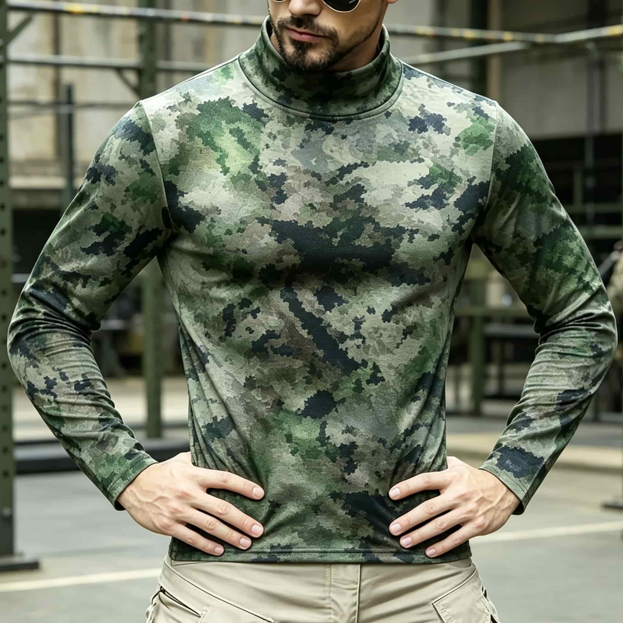 Men Tactical Camouflage Print  - Hiking recension och pris