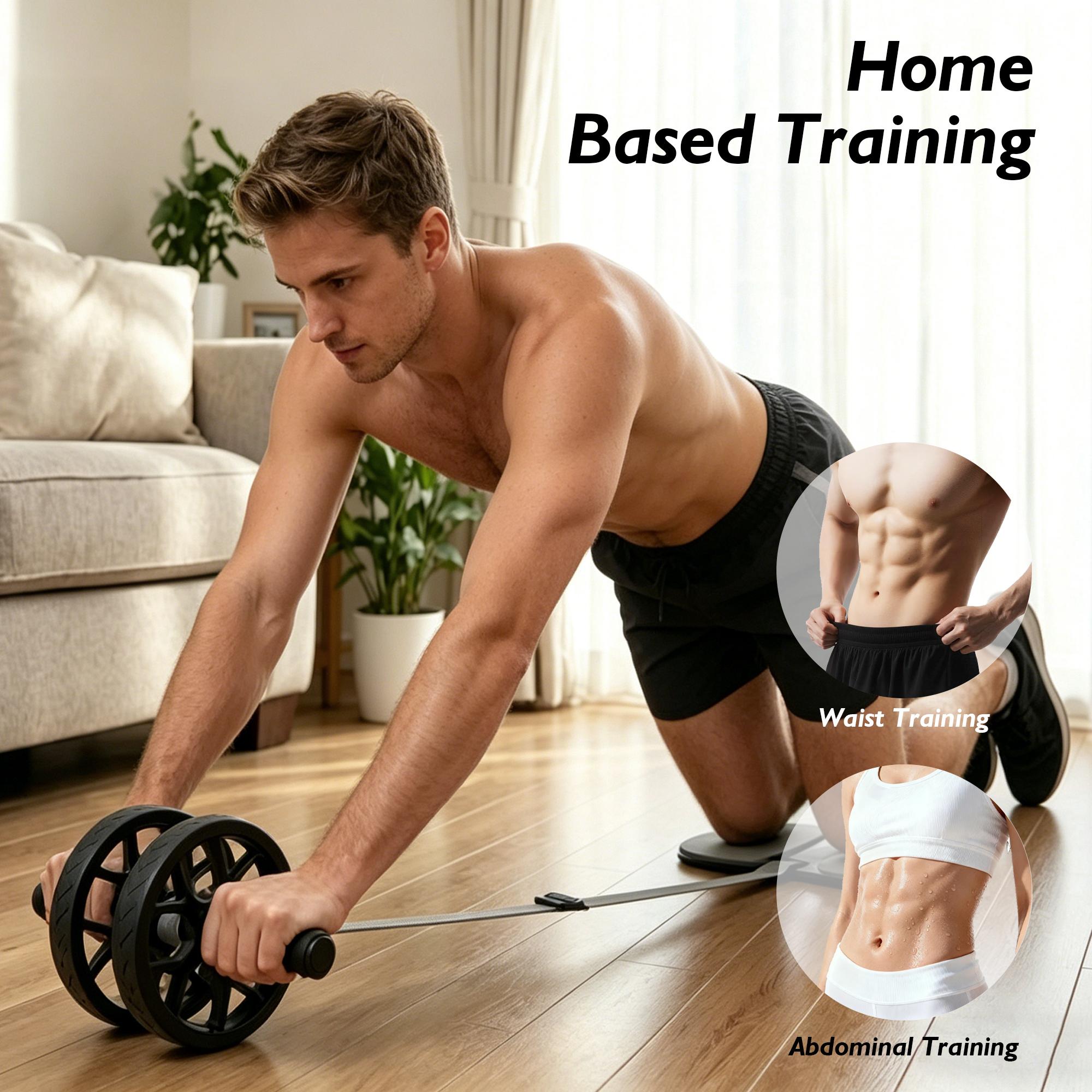 Dual Wheel Ab Roller with Elbo - Ab Roller Wheel With Elbow Support recension och pris