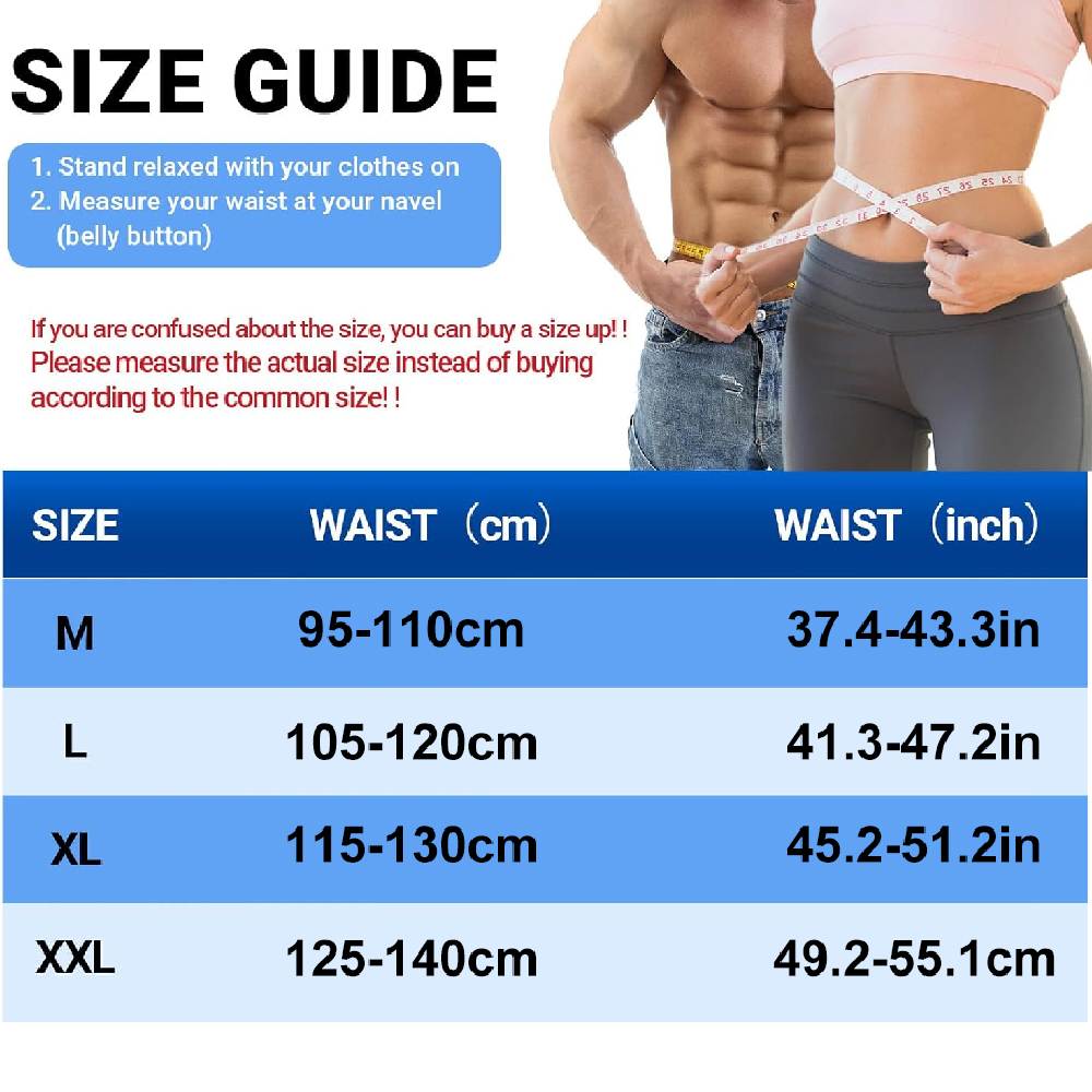 1PC Men Zipper Sauna Waist Tra - Sweat Waist Trainer Belt Neoprene recension och pris