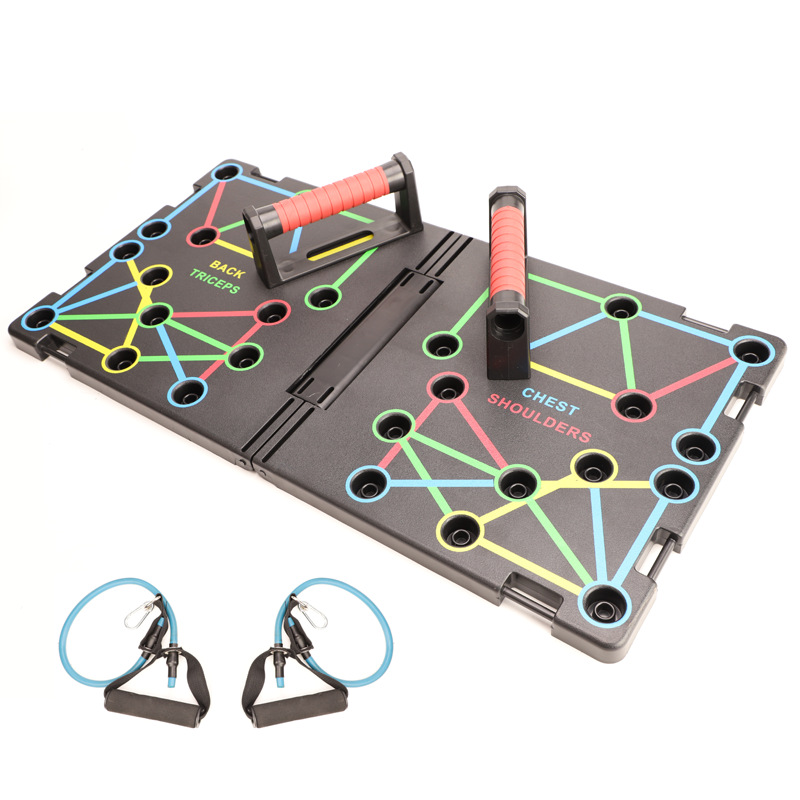 Multifunctional Foldable Push- - Push Up Board Foldable Multi Function recension och pris