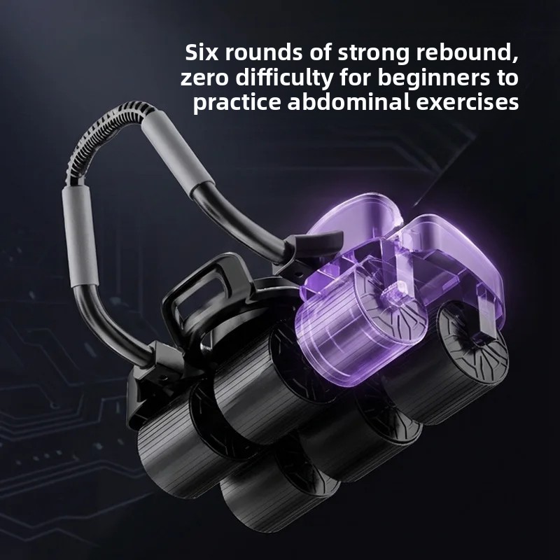 Portable 6 Wheel Digital Intel - Ab Roller Wheel With Elbow Support recension och pris