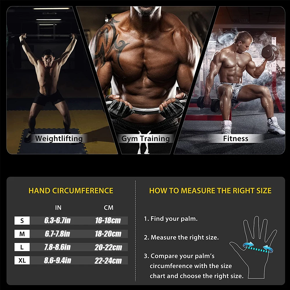 1Pair Half Finger Gym Fitness  - Wrist Wraps Weightlifting Support recension och pris
