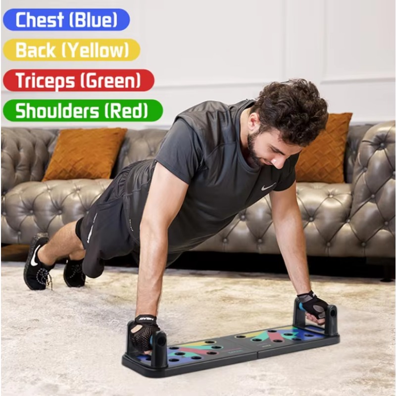 9-in-1 Foldable Push-Up Rack B - Push Up Board Foldable Multi Function recension och pris