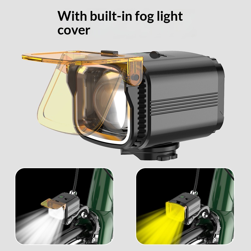 OFFBONDAGE Brompton Folding Bi - Rechargeable Bicycle Headlight 1000 Lumen recension och pris